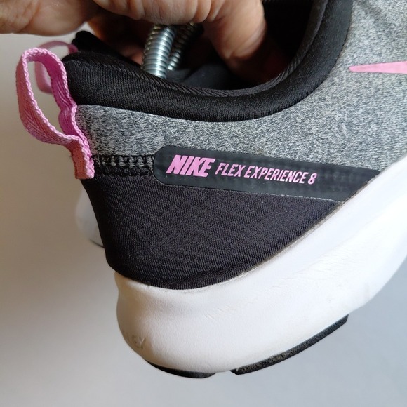 Nike Women's Flex Experience 8 RN Sneakers AJ5908-003 Grey Psychic Pink Size 11 - Picture 11 of 16